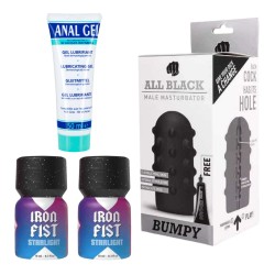 Pack Experiência Completa All Black & Iron Fist