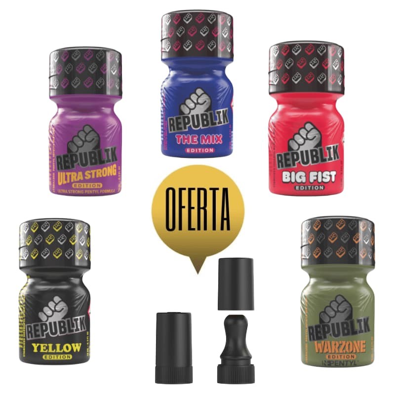 Pack Poppers Republik Pequeno