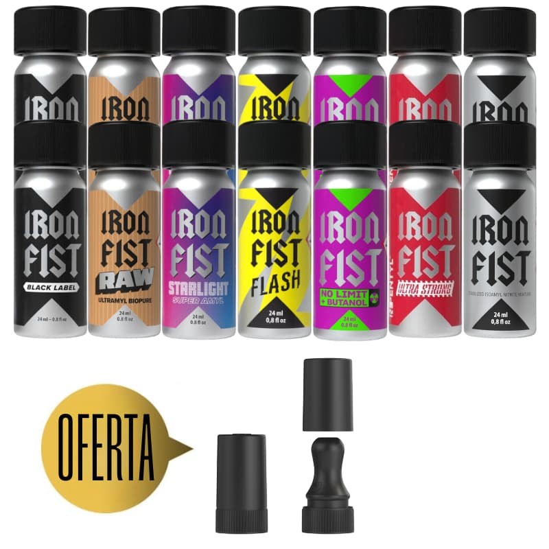 Pack Poppers Super Iron Fist