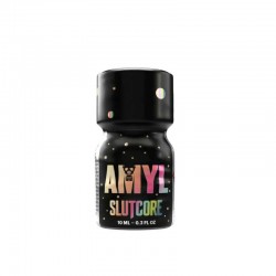 Amyl Slutcore 10ml – frasco de vidro preto com nitrito de amilo puro e potência 5/5