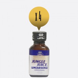 Pack Poppers Jungle Juice Platinum 25ml x4
