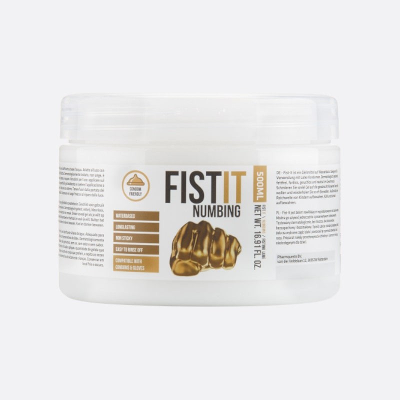 Lubrificante Fisting Efeito Anestésico Fist It Numbing 500ml Lubrificante Fisting Efeito Anestésico Fist It Numbing 500ml